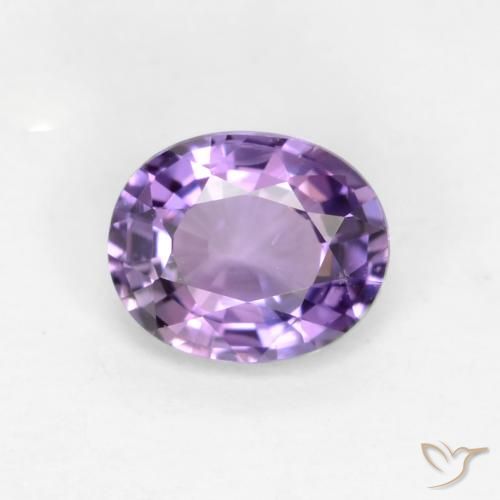 0.58ct Naturel Violet violacé Saphir, ovale, VS