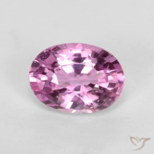 0.83ct Naturel Violet Rosâtre Saphir, ovale, VVS-VS