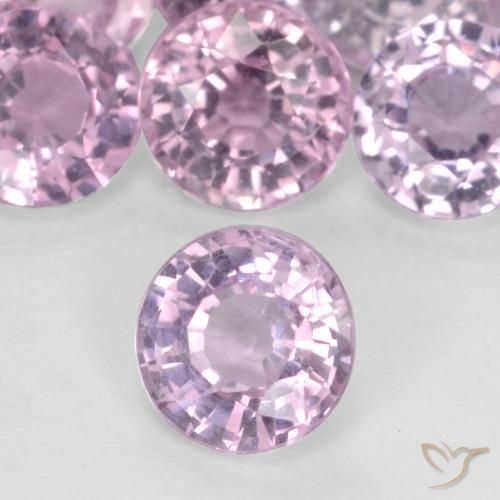 Saphir Rose cerise léger naturelle Tour, 0.41 ct, VS