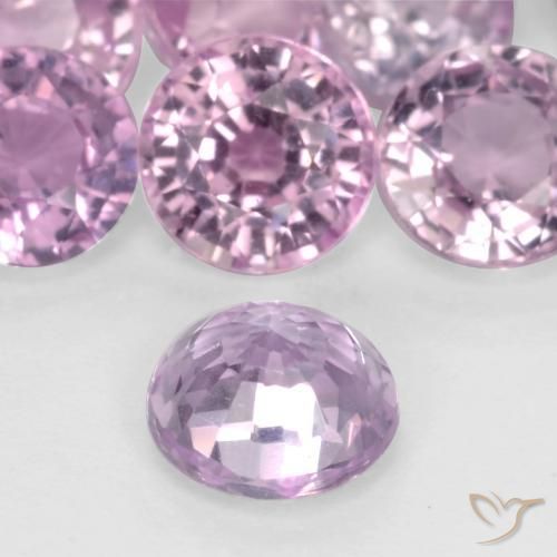 Saphir Rose cerise léger naturelle Tour, 0.41 ct, VS