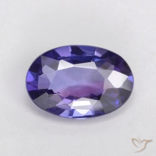 0.50ct Naturel Pourpre-rose Saphir, ovale, VS