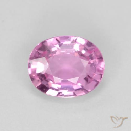 0.47ct Naturel Pourpre-rose Saphir, ovale, VS