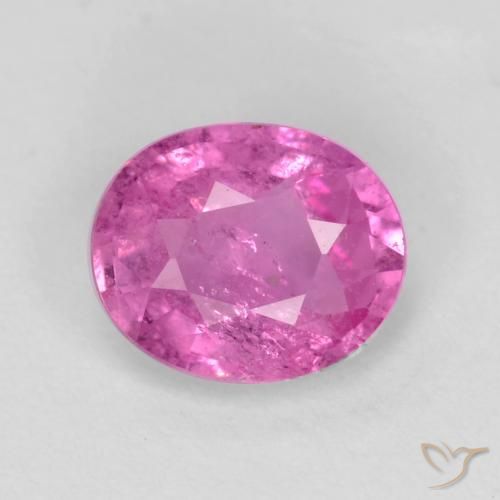 0.73ct Naturel Pourpre intense Saphir, ovale, SI
