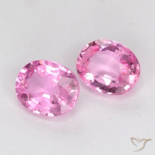 Shop natural 0.88ct Rose moyen Saphir gems, ovale, from Tanzanie at GemSelect. In stock, global shipping!