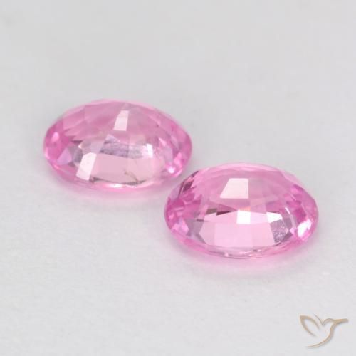 Shop natural 0.90ct Rose moyen Saphir gems, ovale, from Tanzanie at GemSelect. In stock, global shipping!