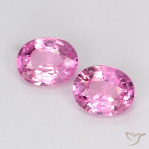 0.84ctw Naturel Rose pourpre royal Saphir, ovale, VS-SI