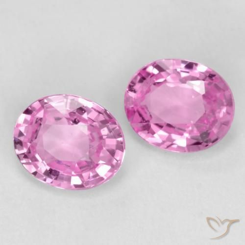 Shop natural 0.84ct Rose moyen Saphir gems, ovale, from Tanzanie at GemSelect. In stock, global shipping!