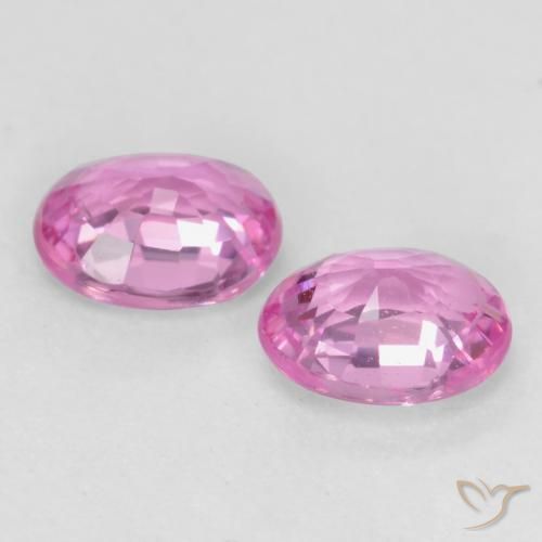 Shop natural 0.84ct Rose moyen Saphir gems, ovale, from Tanzanie at GemSelect. In stock, global shipping!