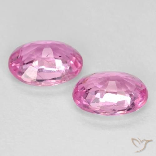Shop natural 0.80ct Rose intense Saphir gems, ovale, from Tanzanie at GemSelect. In stock, global shipping!
