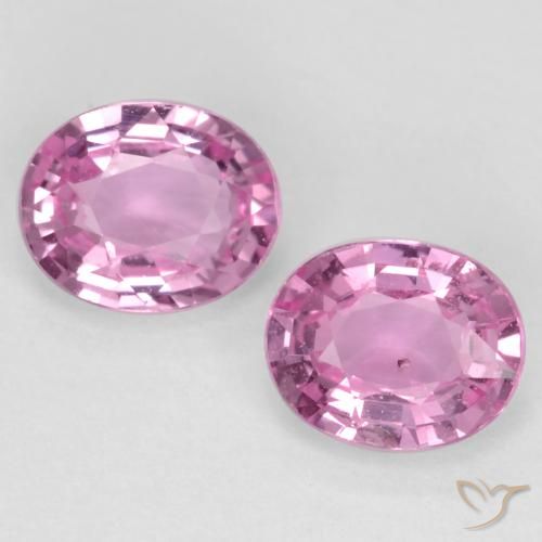 0.92ctw Naturel Rose pourpre royal Saphir, ovale, VS-SI