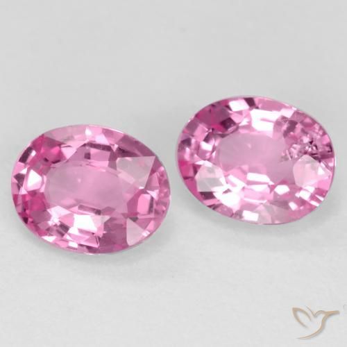 Shop natural 0.78ct Rose moyen Saphir gems, ovale, from Tanzanie at GemSelect. In stock, global shipping!