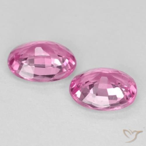 Shop natural 0.78ct Rose moyen Saphir gems, ovale, from Tanzanie at GemSelect. In stock, global shipping!
