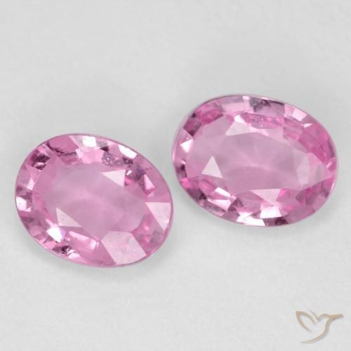 Shop natural 0.72ct Rose moyen Saphir gems, ovale, from Tanzanie at GemSelect. In stock, global shipping!