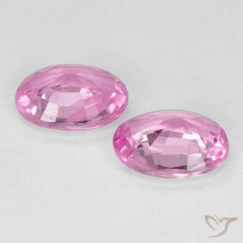 Shop natural 0.72ct Rose moyen Saphir gems, ovale, from Tanzanie at GemSelect. In stock, global shipping!