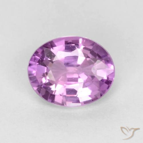 0.48ct Naturel Pourpre lilas Saphir, ovale, VVS-VS