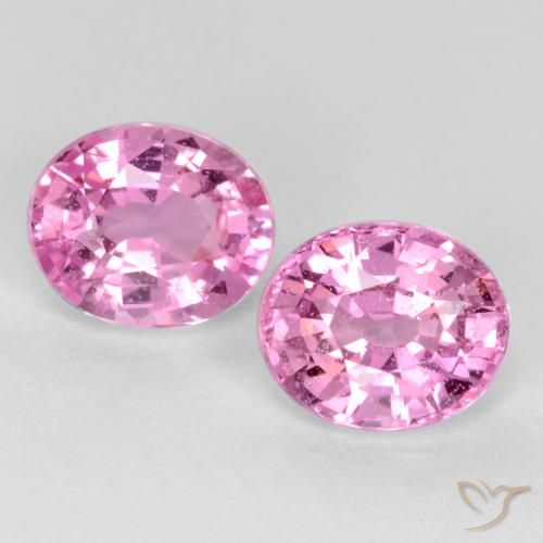 Achetez naturel 0.96ct Rose moyen Saphir gems, Coupe ovale, En provenance Madagascar chez GemSelect. En stock, livraison internationale!