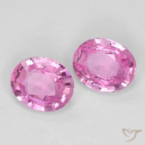 Shop natural 0.70ct Rose intense Saphir gems, ovale, from Madagascar at GemSelect. In stock, global shipping!
