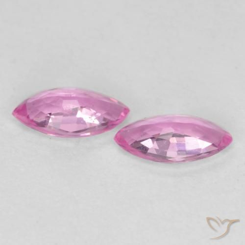 Shop natural 0.37ct Pourpre-rose Saphir gems, Marquise, from Tanzanie at GemSelect. In stock, global shipping!