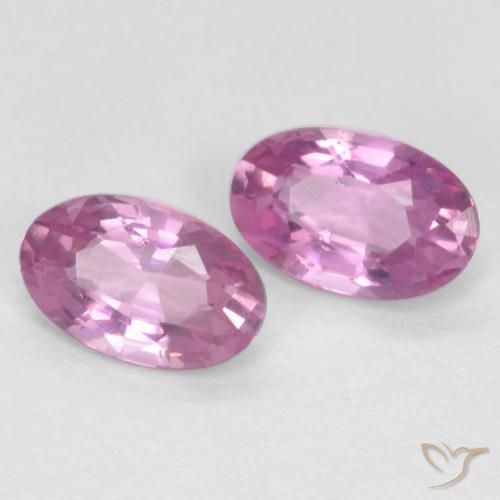 Shop natural 0.56ct Rose moyen Saphir gems, ovale, from Tanzanie at GemSelect. In stock, global shipping!