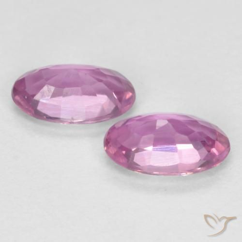 Shop natural 0.56ct Rose moyen Saphir gems, ovale, from Tanzanie at GemSelect. In stock, global shipping!