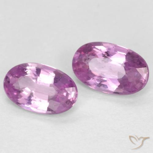 Shop natural 0.59ct Violet Rosâtre Saphir gems, ovale, from Tanzanie at GemSelect. In stock, global shipping!