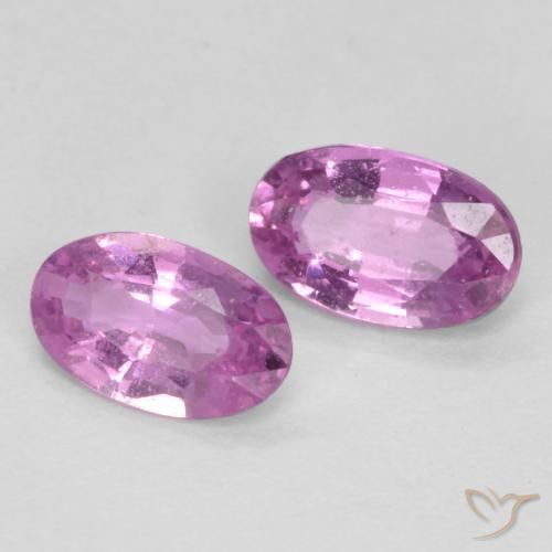Shop natural 0.53ct Pourpre moyen-léger Saphir gems, ovale, from Tanzanie at GemSelect. In stock, global shipping!