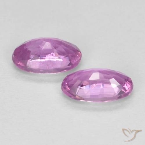 Shop natural 0.60ct Pourpre moyen-léger Saphir gems, ovale, from Tanzanie at GemSelect. In stock, global shipping!