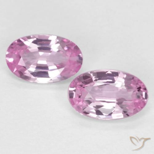 0.54ctw Naturel Pourpre-rose Saphir, ovale, VS