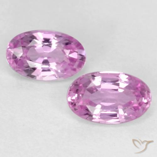 0.59ctw Naturel Violet Rosâtre Saphir, ovale, VS