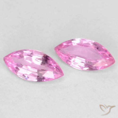 Shop natural 0.35ct Pourpre rose vif Saphir gems, Marquise, from Tanzanie at GemSelect. In stock, global shipping!
