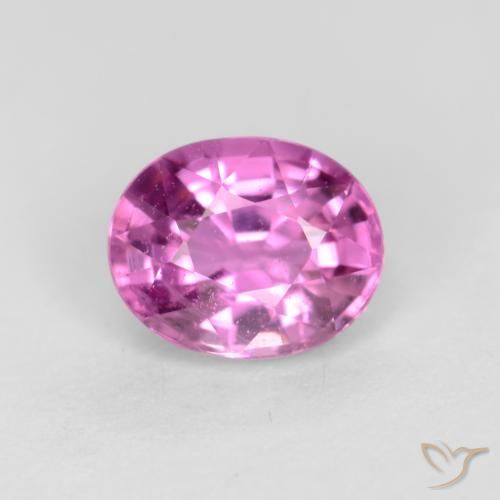 Saphir violet de 0,54 carats à vendre, ovale Saphir en vrac de Madagascar, Gemme naturelle, 5,2 x 4,1 mm, Photo A