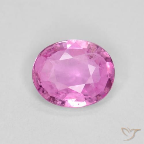 0.33ct Naturel Pourpre moyen Saphir, ovale, VS-SI