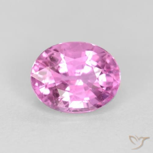 0.45ct Naturel Pourpre-rose Saphir, ovale, VS