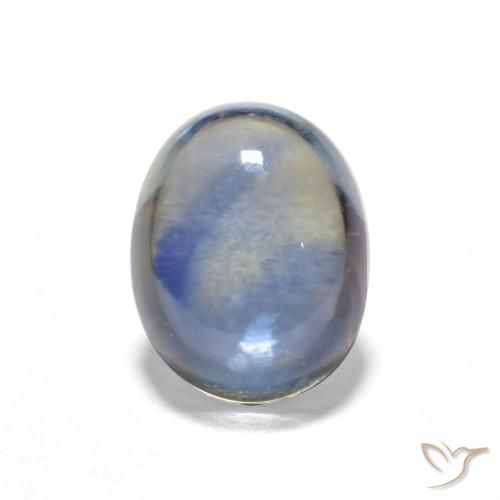 0.61ct Naturel Bleu marine Saphir, ovale, Transparent