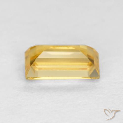 Saphir Or moyen naturelle Baquette, 0.39 ct, VVS-VS