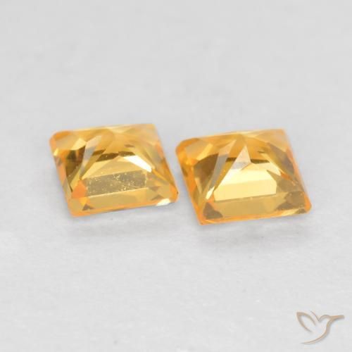Shop natural 0.49ct Or moyen Saphir gems, Carré, from Tanzanie at GemSelect. In stock, global shipping!