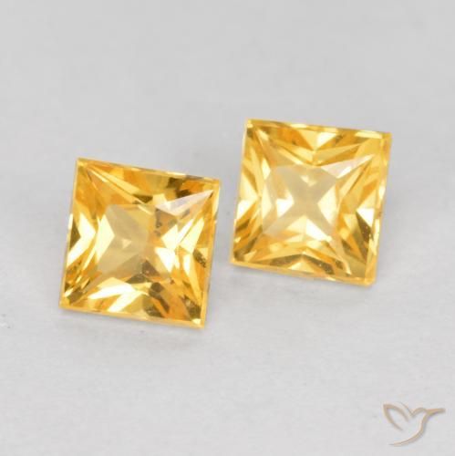 Shop natural 0.58ct Or moyen Saphir gems, Carré, from Tanzanie at GemSelect. In stock, global shipping!