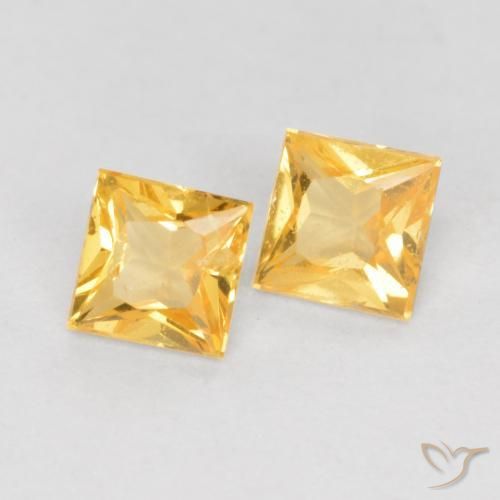 Shop natural 0.50ct Top Gold Saphir gems, Carré, from Tanzanie at GemSelect. In stock, global shipping!