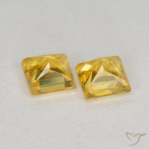 Shop natural 0.51ct Or Saphir gems, Carré, from Tanzanie at GemSelect. In stock, global shipping!