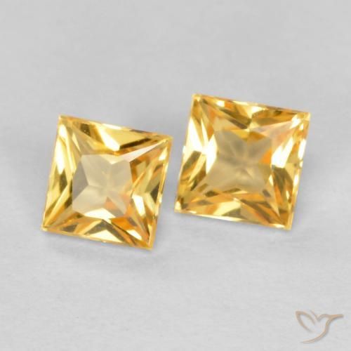 Shop natural 0.49ct Orange-or léger Saphir gems, Carré, from Tanzanie at GemSelect. In stock, global shipping!