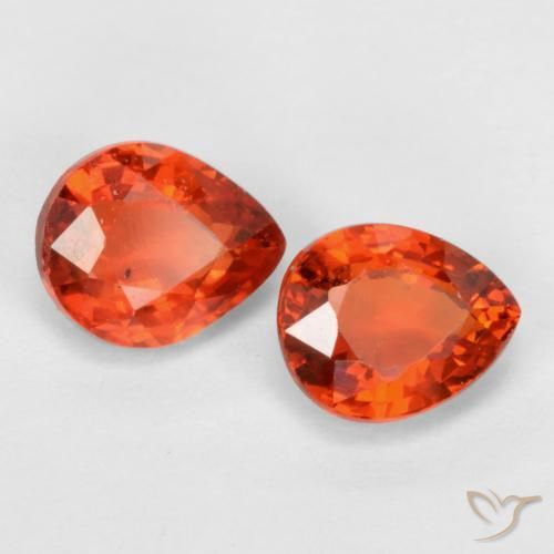 Shop natural 0.92ct Rouge moyen Saphir gems, En forme de poire, from Tanzanie at GemSelect. In stock, global shipping!