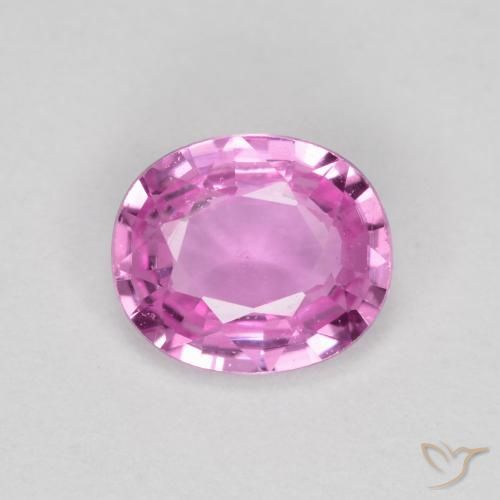 0.63ct Naturel Pourpre-rose Saphir, ovale, VS