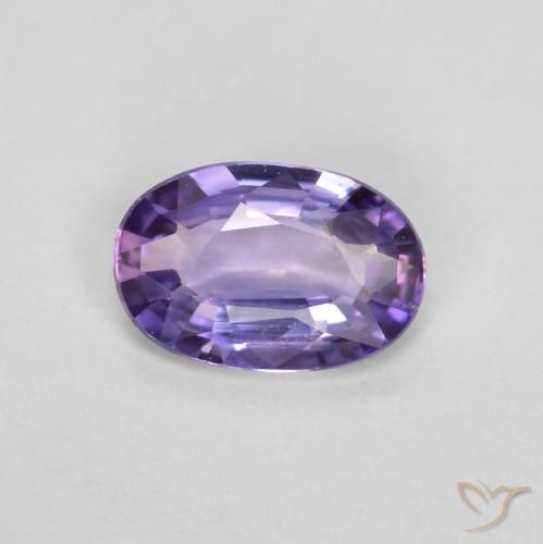 0.40ct Naturel Pourpre-rose Saphir, ovale, VS