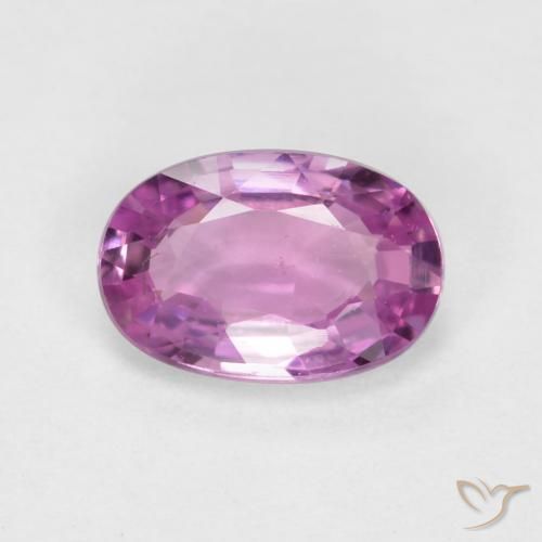 0.44ct Naturel Pourpre-rose Saphir, ovale, VS
