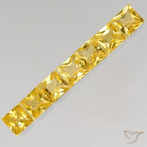 Shop natural 2.32ct Doré Saphir gems, Carré, from Tanzanie at GemSelect. In stock, global shipping!