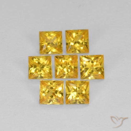 Shop natural 1.06ct Doré Saphir gems, Carré, from Tanzanie at GemSelect. In stock, global shipping!