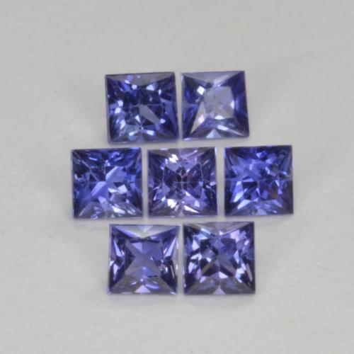 Achetez naturel 0.62ct Bleu minuit Saphir gems, Carré, En provenance Tanzanie chez GemSelect. En stock, livraison internationale!