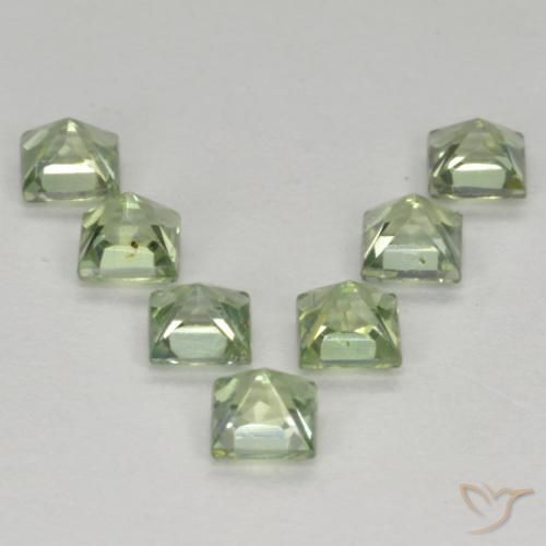 Shop natural 1.55ct Vert clair Saphir gems, Carré, from Tanzanie at GemSelect. In stock, global shipping!