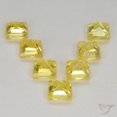 Shop natural 1.68ct Jaune Saphir gems, Carré, from Tanzanie at GemSelect. In stock, global shipping!