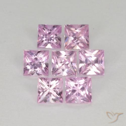 Shop natural 0.99ct Ton rose cerise Saphir gems, Carré, from Tanzanie at GemSelect. In stock, global shipping!